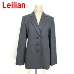 A6997 レリアン テーラードジャケット ウール カシミヤ グレー 9