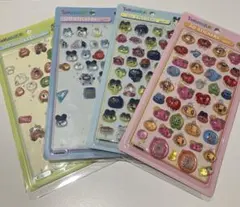 タマゴッチ 3Dステッカー 4シートセット