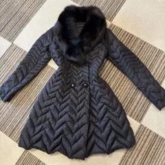 ERMANNO SCERVINO ファー付きダウンコートのサムネイル