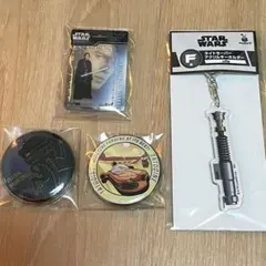 スターウォーズ　アナキン　アクリルキーホルダー　キーチェーン　セット