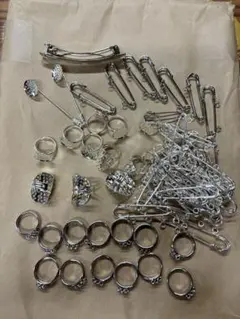 シルバー アクセサリー用パーツ セット（小分け可能！）