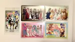 初音ミク　ミクカルチャー　ウエハース　サンリオ　プロセカ　集合　5枚セット