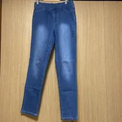 ストレッチデニム スリムフィットパンツ デニムブルー