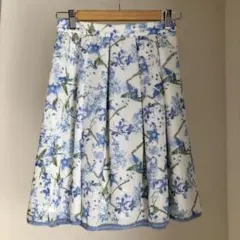 花柄スカート　デビュードフィオレ　サイズ36