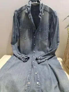 デニムシャツワンピース　美品　 green label