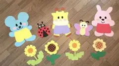 壁面飾りハンドメイド￼