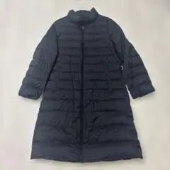 UNIQLO ウルトラライトダウンロングコート ブラック L