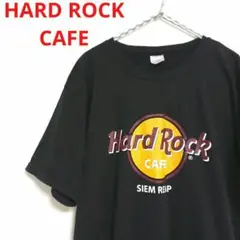 HARD ROCK CAFE ハードロックカフェ 黒色 ビッグロゴ Tシャツ
