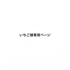 いちご様専用ページ