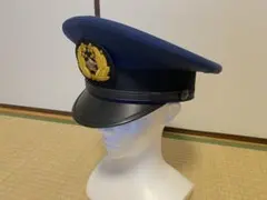 レプリカ警察活動帽 紺色 金色ラバー桜紋章 レプリカ警察活動帽 紺色 金色ラバー桜紋章 - メルカリ