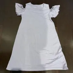 ELFINDOLL ライトパープル　肩あきノースリーブワンピース 140のサムネイル