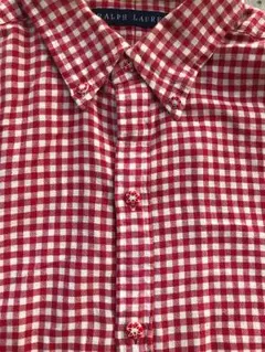 ラルフローレン ブルーレーベル90s ギンガムチェックシャツ