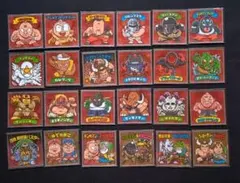 キン肉マン 肉リマンチョコ 赤コーナー 全24種 フルコンプリート ビックリマン