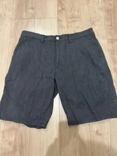 人*！様 CUSHMANブラックシャンブレーショートパンツ 36 - メルカリ