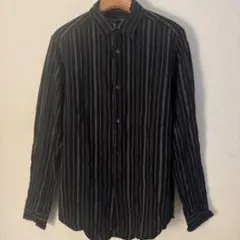 BEAUTY&YOUTH ブラックストライプ シャツ M