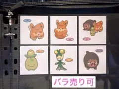 ポケモンデコキャラシール/6枚セット