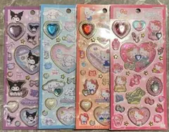 キラキラジュエルシール ４枚セット