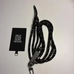 藤井風 HELP EVER HURT NEVERスマホストラップ２点 新品未開封 ☆新品未使用☆ 藤井風さん HEHNスマホストラップ ブラック 黒