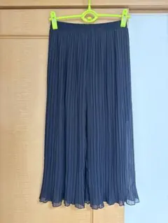 新品・未使用　 ブラック&ライトグレー　シフォンパンツ　Ｌサイズ　2枚セット