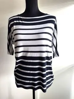 BANANA REPUBLIC ストライプ 半袖Tシャツ S