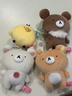 リラックマ ふわもこマスコットキーチェーン 2体セット コリラックマ