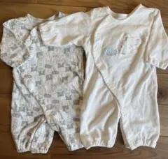 コットン製ツーウェイ・ドレスオール2点セット