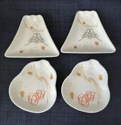 縁起絵皿　４枚