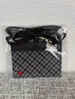 【完売品】familiar ファミリア ネームホルダー 黒 ファミリア チェック
