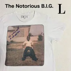 ノトーリアスB.I.G. 幼少期フォトTシャツ 小さめL ブルックリンミントのサムネイル