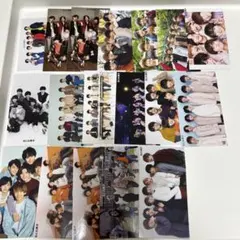 なにわ男子　Snow Man切り抜きカード セット 18枚　期間限定