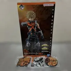 ヒロアカ一番くじ D賞 爆豪勝己 MASTERLISE フィギュア おまけ付き