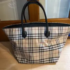 【美品】バーバリーブルーレーベル トートバッグ