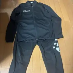 ATHLETA アスレタ ジャージ 上下セット ブラック
