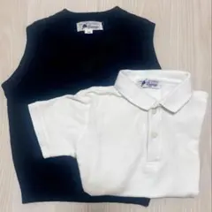 Dressage 子供 ベスト＆半袖ポロシャツ セット 120