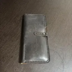 レザー製ダークブラウン筆箱