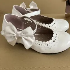 any FAM フォーマル靴20センチ　白