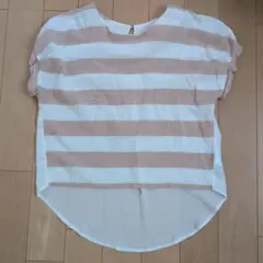 THE SHOP TK ボーダー 半袖のサムネイル