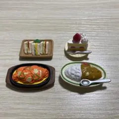 デコレ　コンコンブル　ナポリタン　カレーライス　サンドウィッチ　ショートケーキ