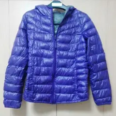ユニクロ　ウルトラライトダウン　パーカー 　パープル 　レディース