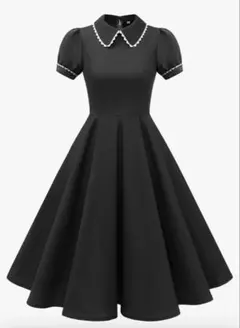 ✨大特価✨ ロング ワンピース ブラック Ｌサイズ