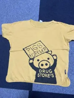 drug store's イエロー Tシャツ サイズ4