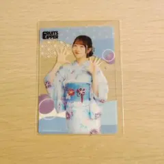 FRUITS ZIPPER 浴衣すきくじ 真中まな クリアカード