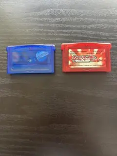 ゲームボーイアドバンス ポケットモンスター ルビー サファイア 2本セット