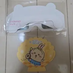 ちいかわ スカイツリー カフェ 特典 コースター うさぎ　ちいかわ3Dメガネのサムネイル