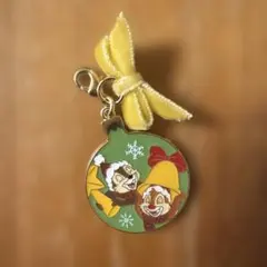 【即購入OK】Disney チップとデール　キャラクターリボン付きキーホルダー