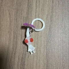 ピクミン　めじるしチャーム　白ピクミン　ガチャガチャ