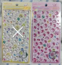 ボンボンドロップシールmini　しずくちゃん　うるおいちゃん