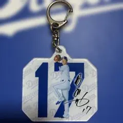 中日ドラゴンズ　柳　裕也選手　ダイカットアクリルキーホルダー