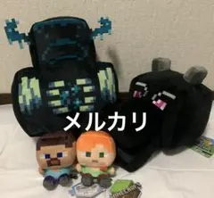マイクラ　ぬいぐるみ　4点