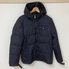 【Converse】 ダウンジャケット ネイビー フーディ付き